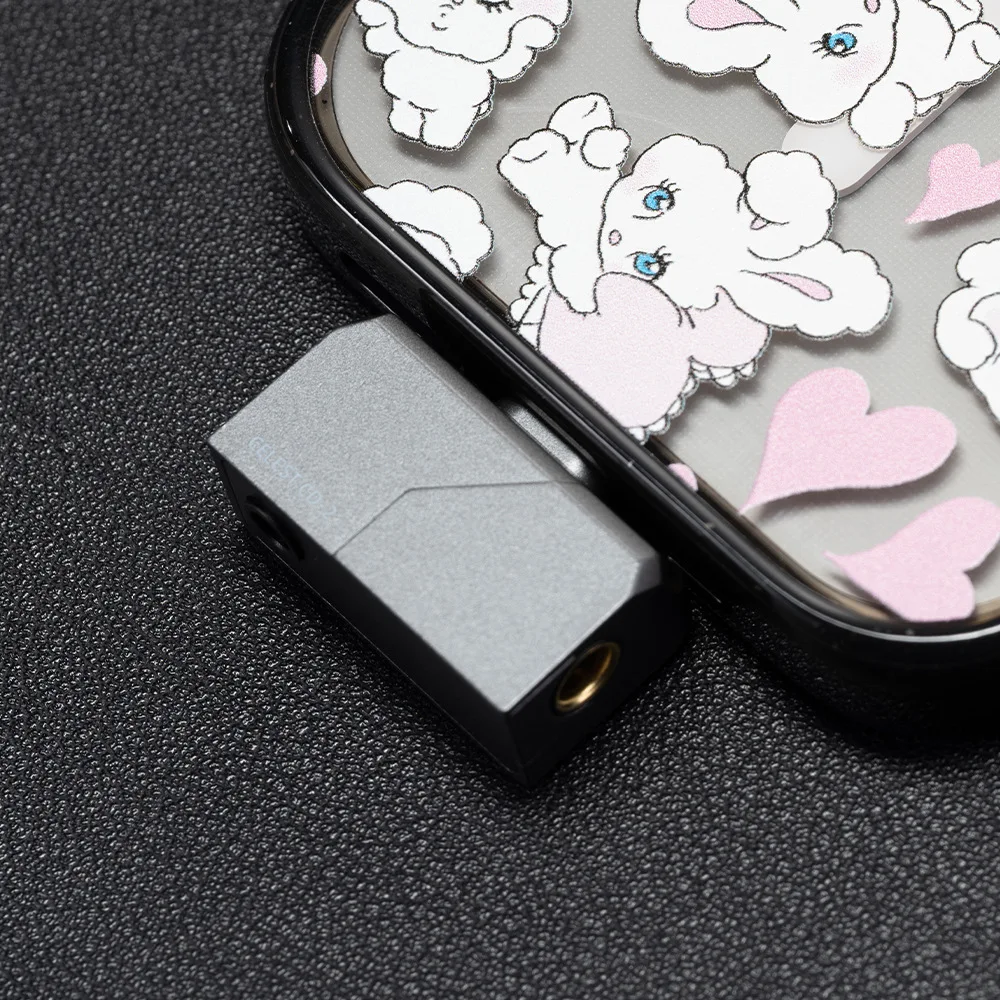 

CD-2 Mini DAC Decoder – Type-C to 3.5mm/4.4mm Portable Earphone Dongle with High-Quality Audio Output Compact Design