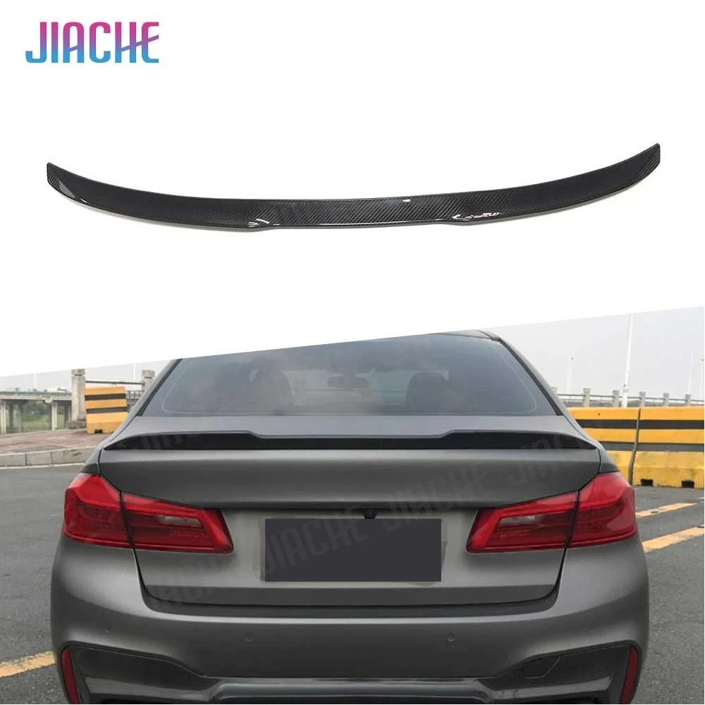

Dry Carbon Fiber Rear Lip Spoiler For BMW 5 Series G30 F90 M5 Sedan 2017-2023 Car Styling Exterior Rear Trims Lip Wing Body Kits