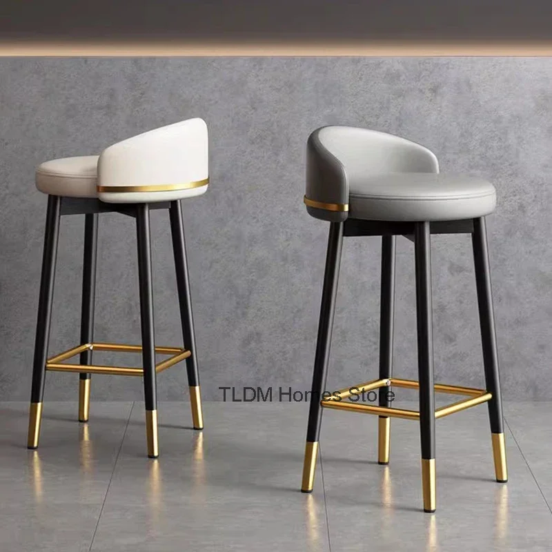 

Stool Office Bar Chairs Designer Kitchen Luxury Barstool Kitchen Counter Bar Chairs Modern Tabourets De Bar Furniture BY-106