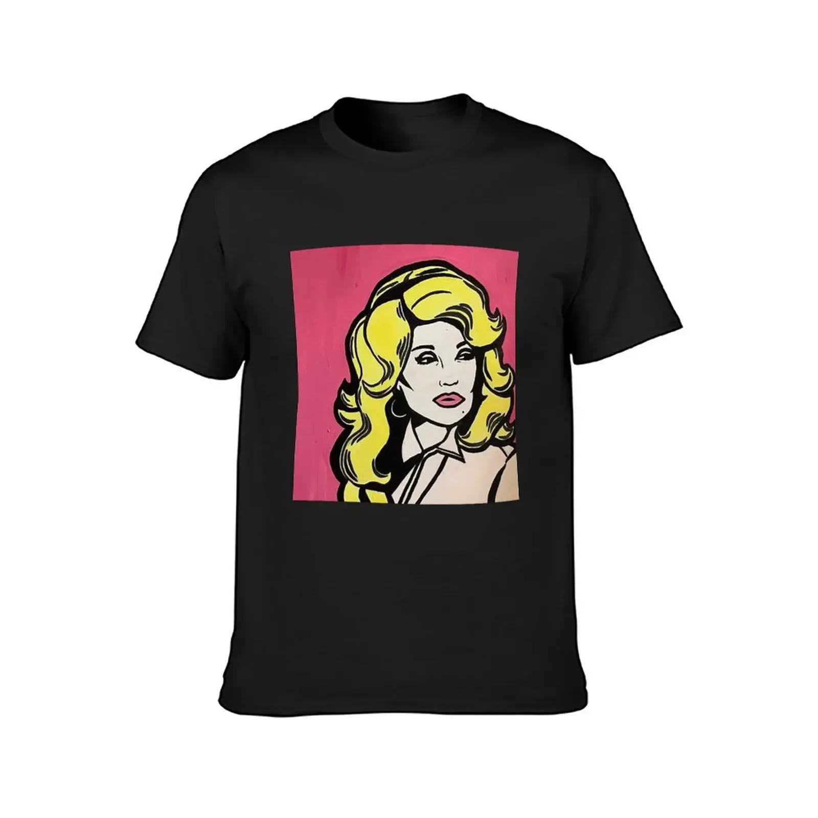 Dolly Parton Pop Art Tote Bag T-Shirt graphic tee shirt Blouse Men's clothing