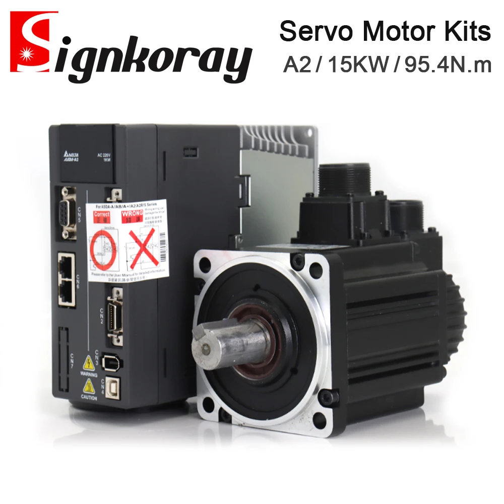 SignkoRay 서보 절대값 모터 ASD-A2-1F23-M ECMA-F1221FRS, 15KW, 1500rpm, 95.4N.m, 41.6A