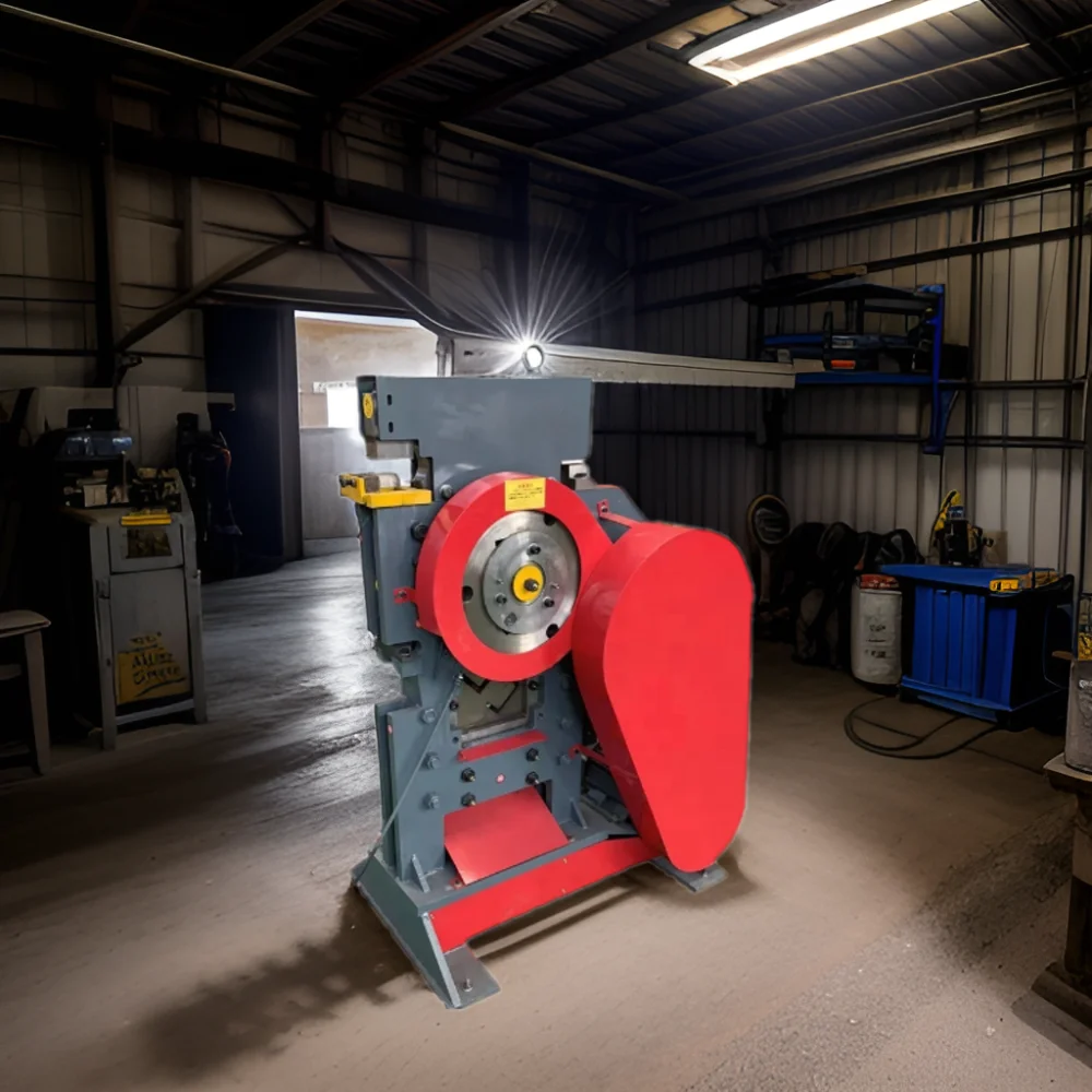Electrical Powered With Reliable Motor Small Multi-functional Steel Angle Cutting Punching Shearing Machine for Iron Workers