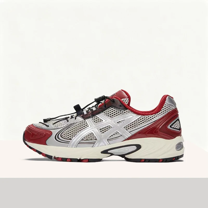 ASICS Gel-Kahana TR V4 Unisex Gray/Red Low-Top Casual Shoes – Versatile Cushioned Comfort & Durable Everyday Wear 1203A716-021