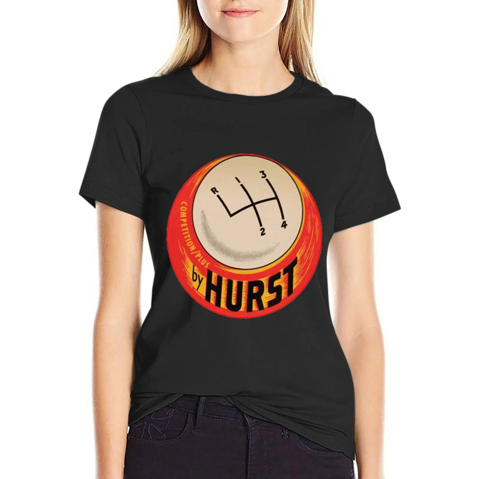 Vintage Hurst Shift Knob Essential . T-Shirt plus size tops funny oversized t shirts for Women