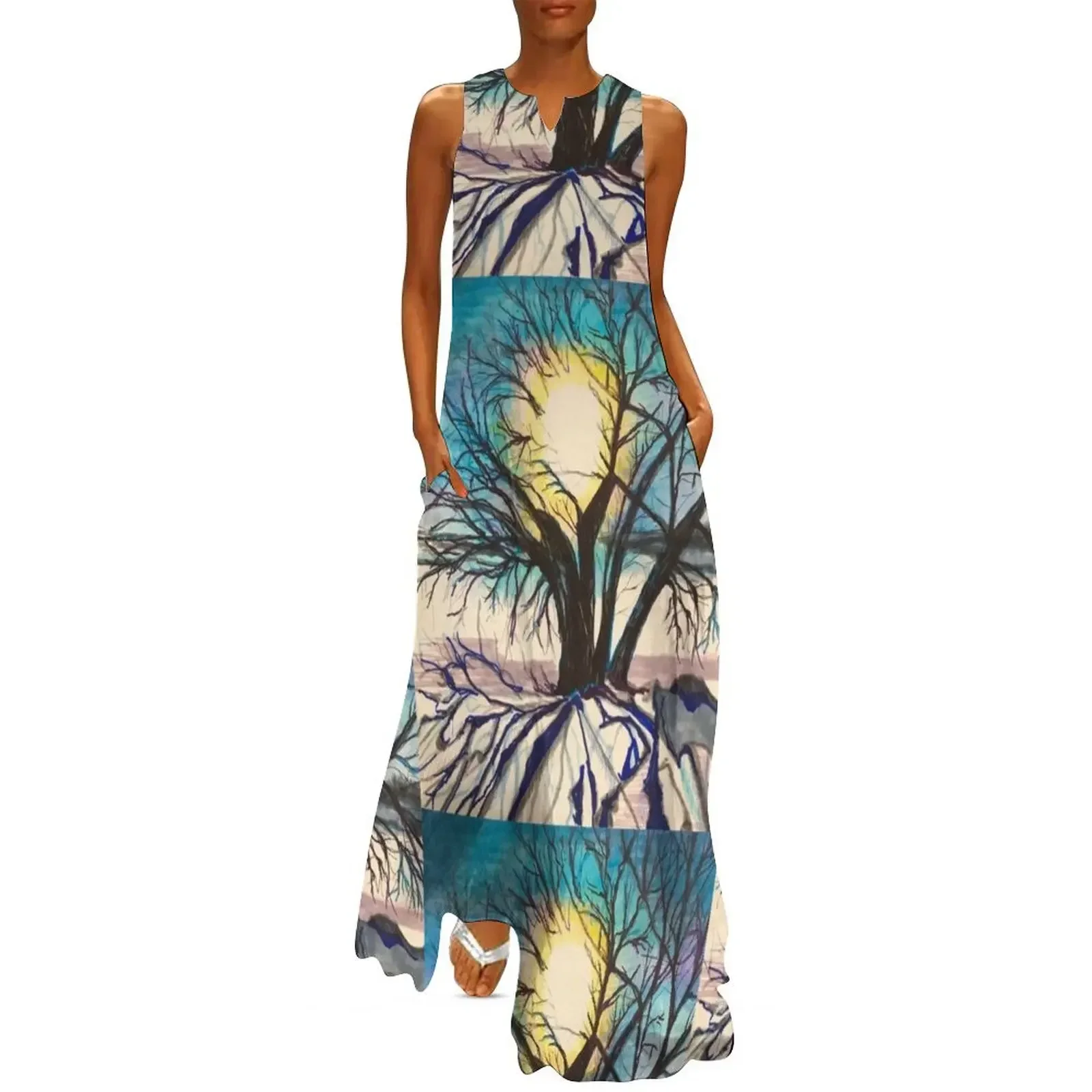 

Winter Wonder Long Dress summer woman dress 2025 Dress vintage for women summer dresses