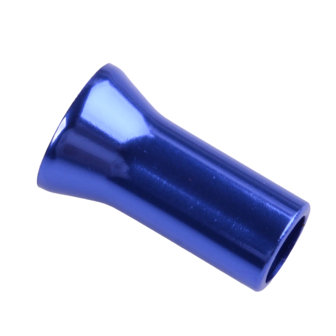 4 Sets Universal Car Auto Tire Wheel Stem Air Valve Hex Caps & Sleeve Cover Blue Aluminum Alloy