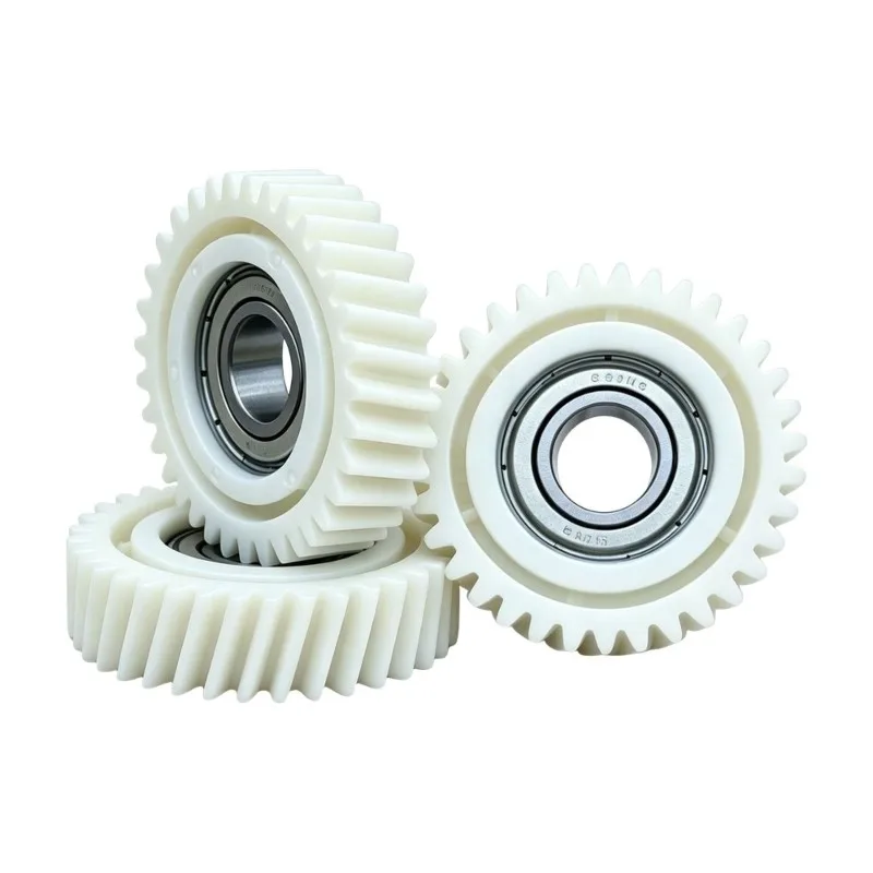 [HOT!A34R】 For E-Bike Hub Motor 35T Nylon Gear(35 Teeth) 6001 Bearings-Diameter 47.5Mm, Thickness 12.5Mm