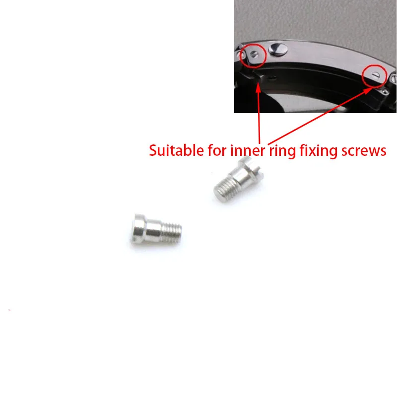 For Omega Seamaster 300/600 Steel Strap Buckle Screw Constellation Watch Buckle Slide Buckle Screw Back Cover Screw