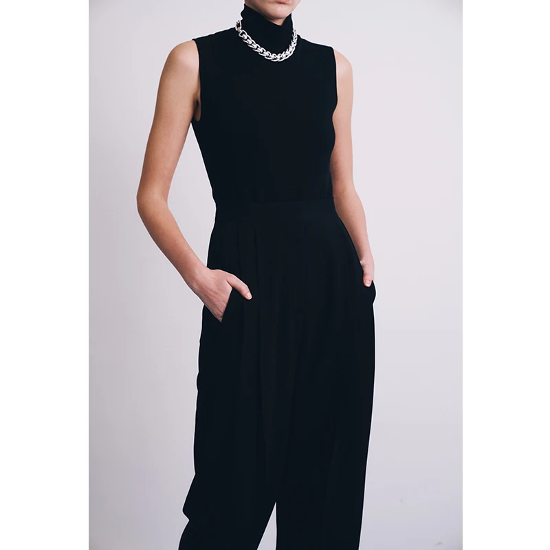 

CHICJOC Классический шерстяной свитер Ultrine с высоким воротником, модный женский свитер для весеннего сезона