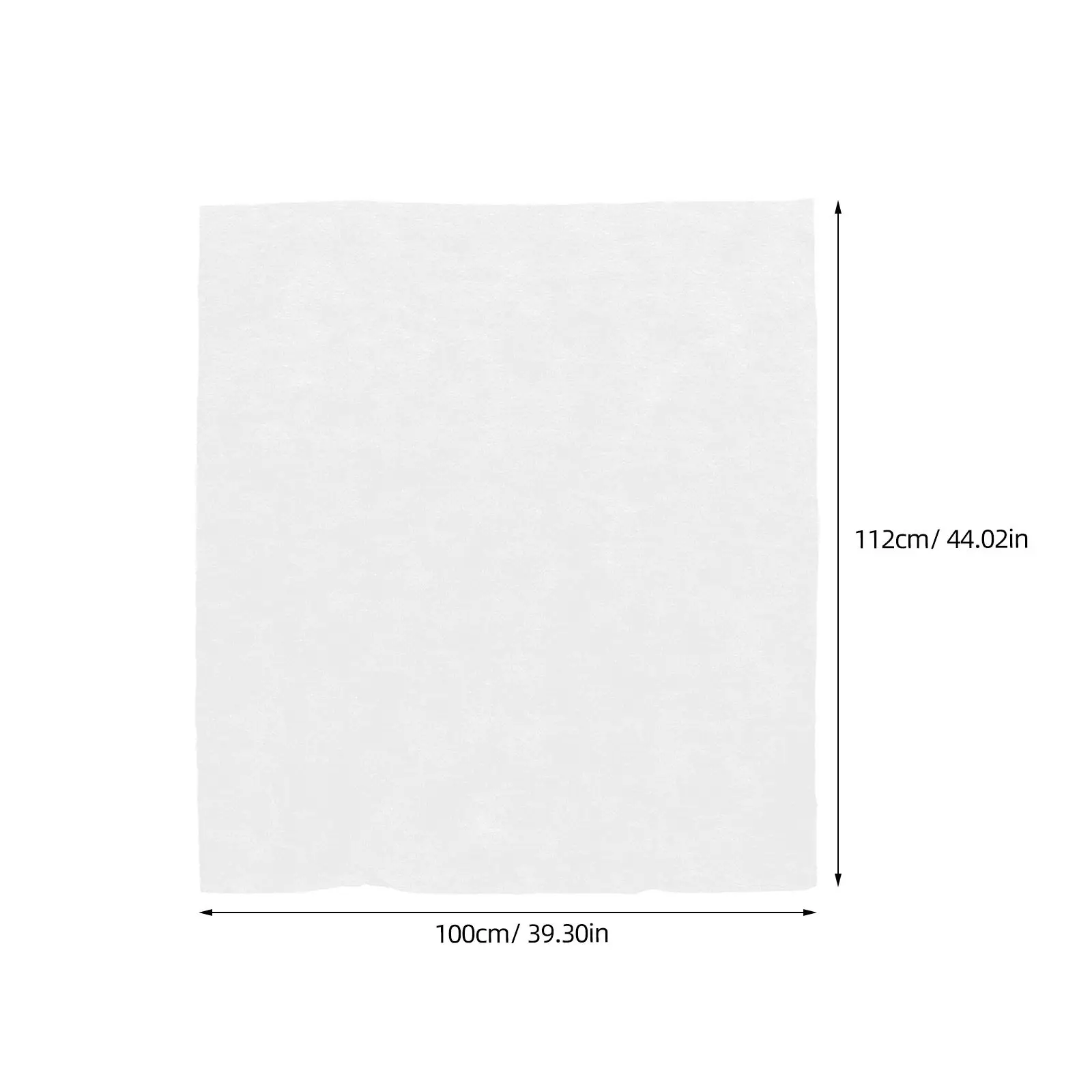 44 X 39.37 Double Sided Fusible Interfacing Lightweight Iron on Adhesive Web for Sewing Applique Quilting Fabric Craft