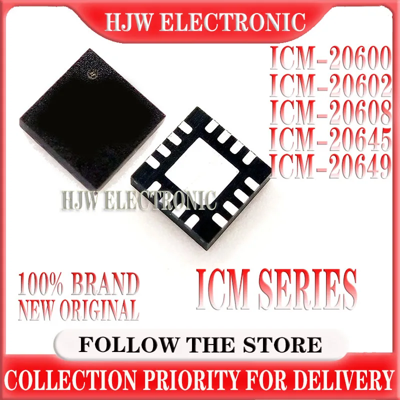 

1Pcs/Lot ICM-20600 20600 ICM-20602 20602 ICM-20608 20608 ICM-20645 20645 ICM-20649 20649 QFN16 100% Brand New Original IC