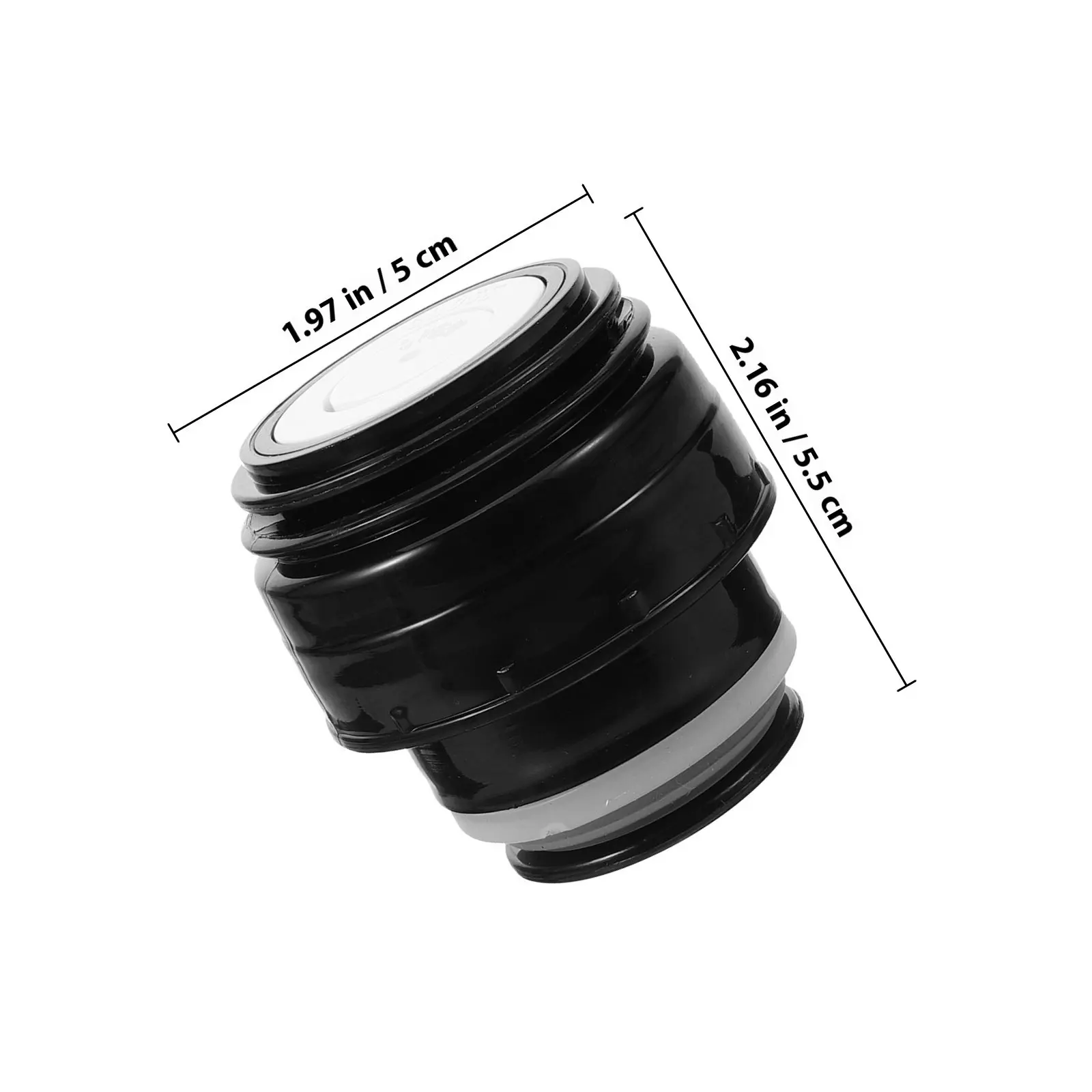 Thermal Water Bottle Lid Replacement Leak-Proof Seal Opening Closing Cap for Insulated Vacuum Jug Kettle Portable Use