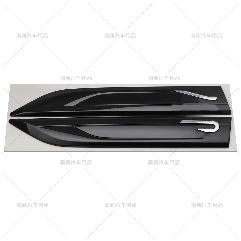 2 Pcs Car Styling Fender Side Badge New R Emblem Sticker For VW Golf 8 2019 2020 2021 2022 2023 MK8 Auto Accessories