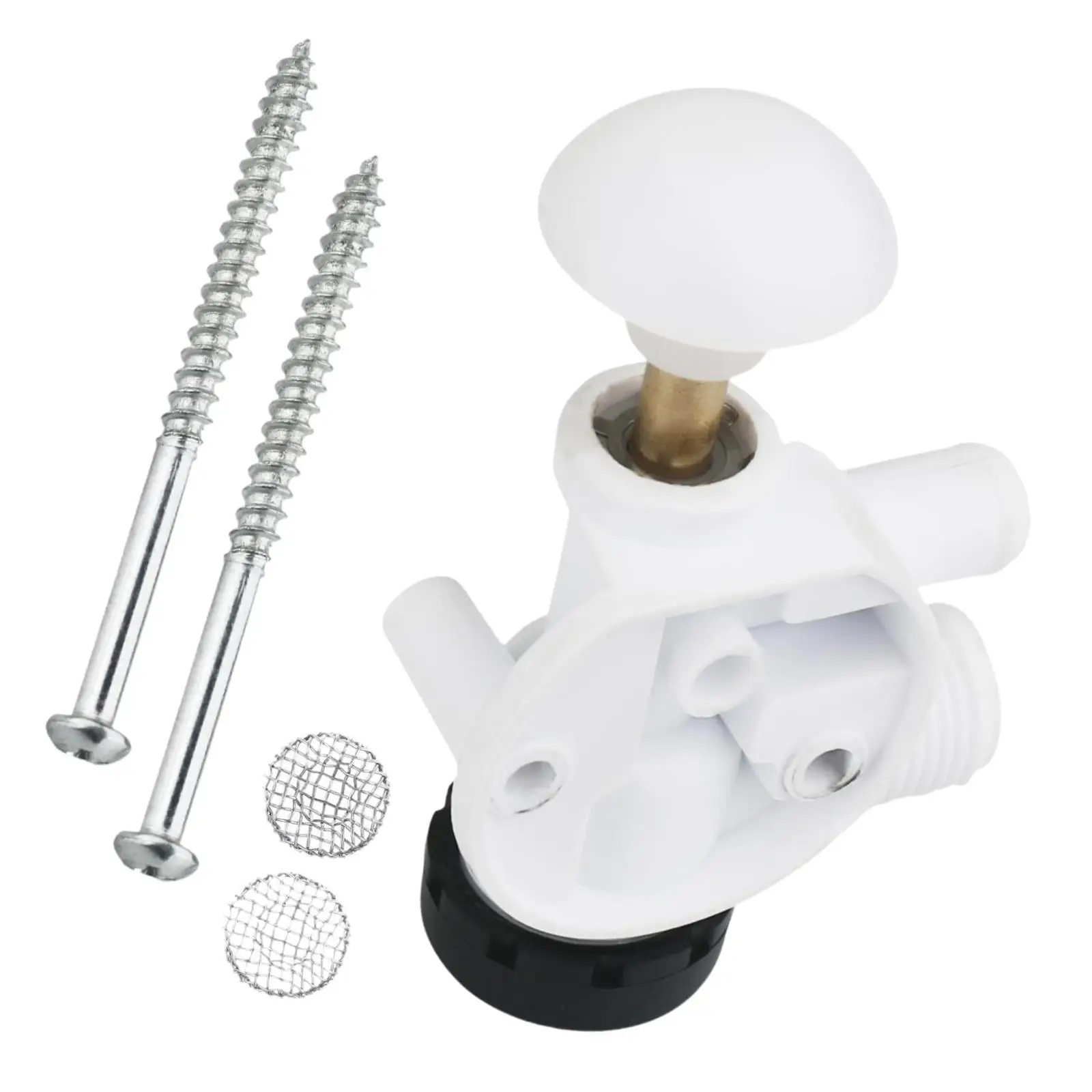 

385314349 Toilet Water Valve Assembly Easy to Install High Performance Sturdy 8290 168-1000 Replace Camper Trailer Accessories