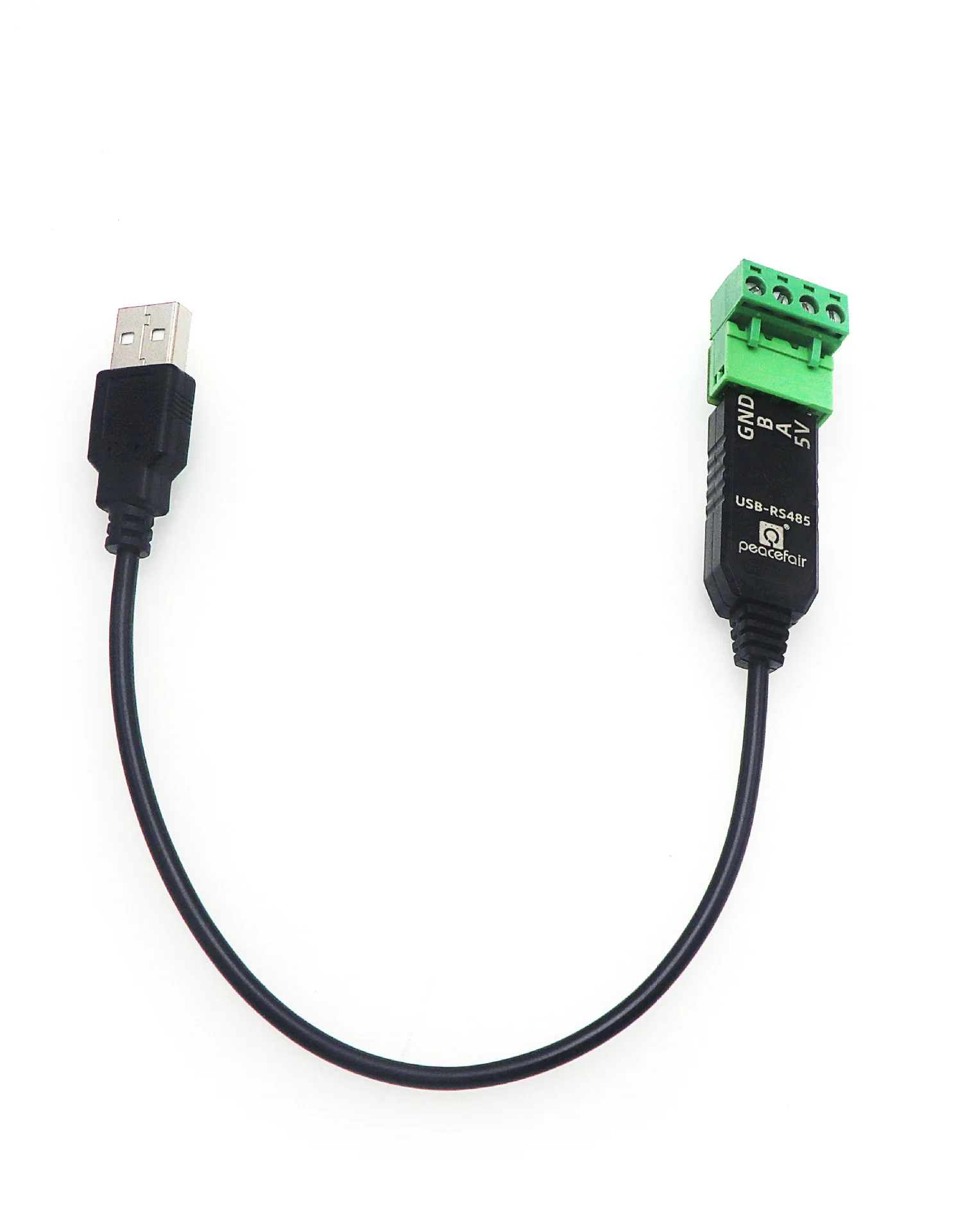 2PCS USB extension cable interface setting instrument serial port RS485 converter wire pipe connector