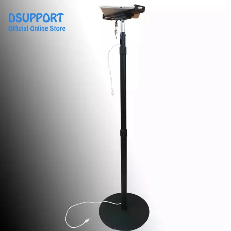 Anti-Theft Universal Tablet display floor stand for 7-13 inch tablet holder security mount lock stand for samsung Asus HUAWEI