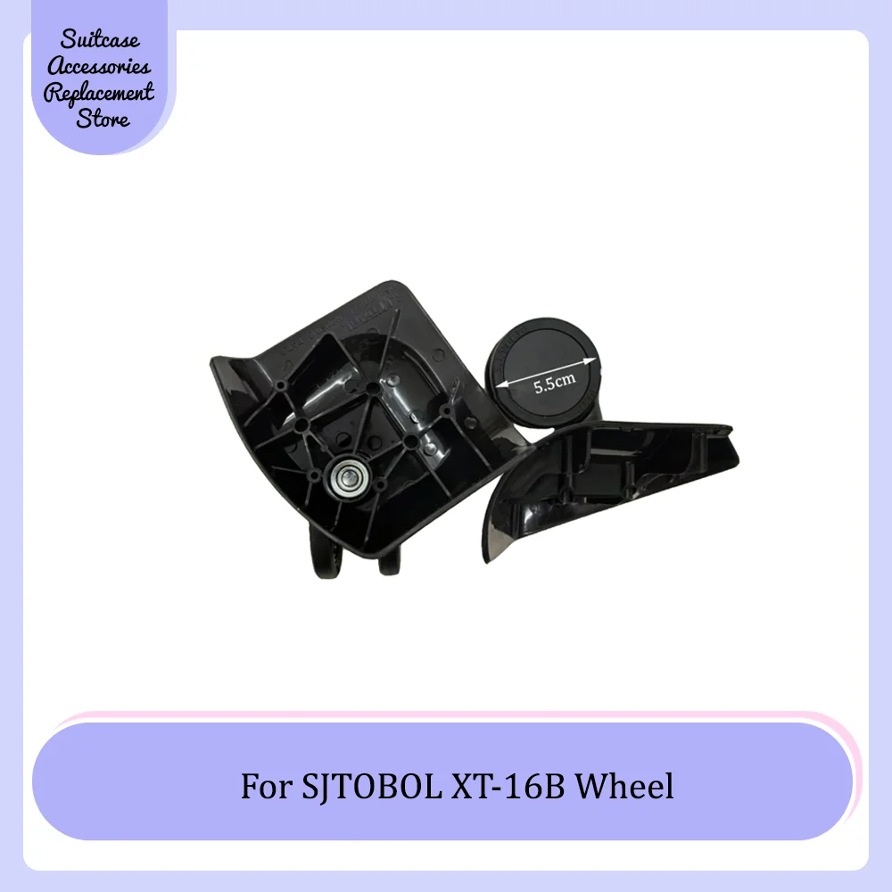 

For SJTOBOL XT-16B Universal Wheel Replacement Trolley Suitcase Smooth Silent Shock Absorbing Durable Roller Accessories Wheels