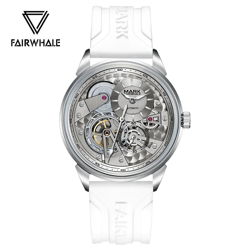 Mark Fairwhale 6042 Modische Automatische Mechanische Uhren für Herren Leuchtende Uhr Business Herren-Armbanduhr Reloj Hombre