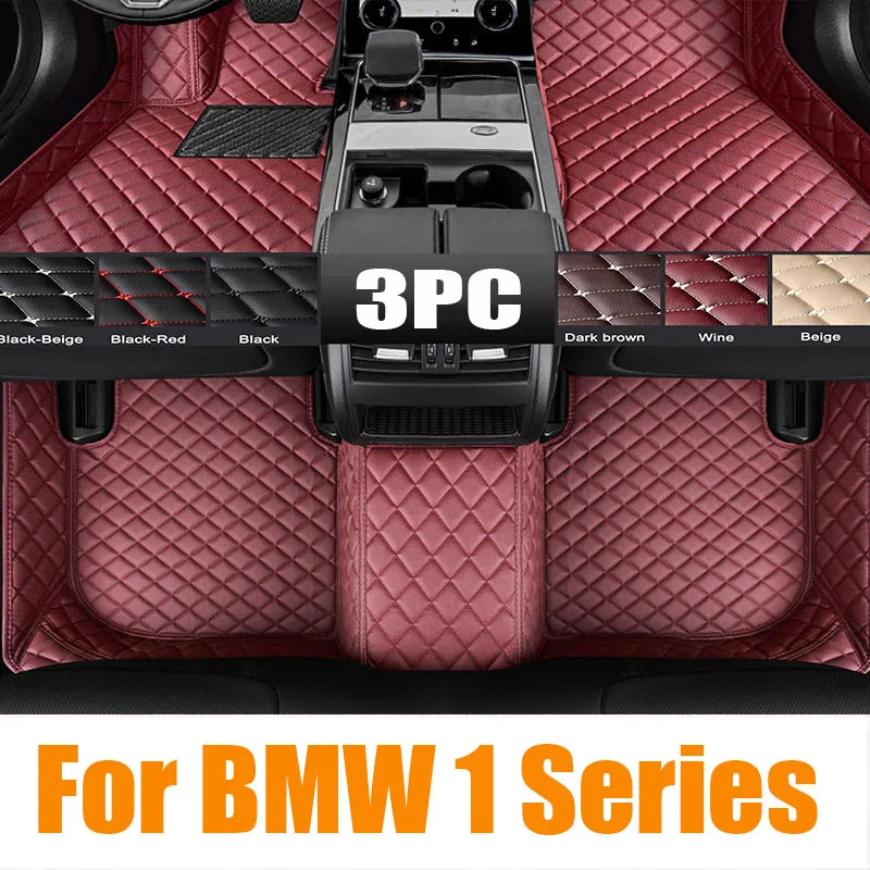 

For BMW 1 Series F20 Hatchback 2010-2019 Auto Car Floor Mats All-Weather TPE Foot Mats Odorless Pad Waterproof Tray Mat Interior