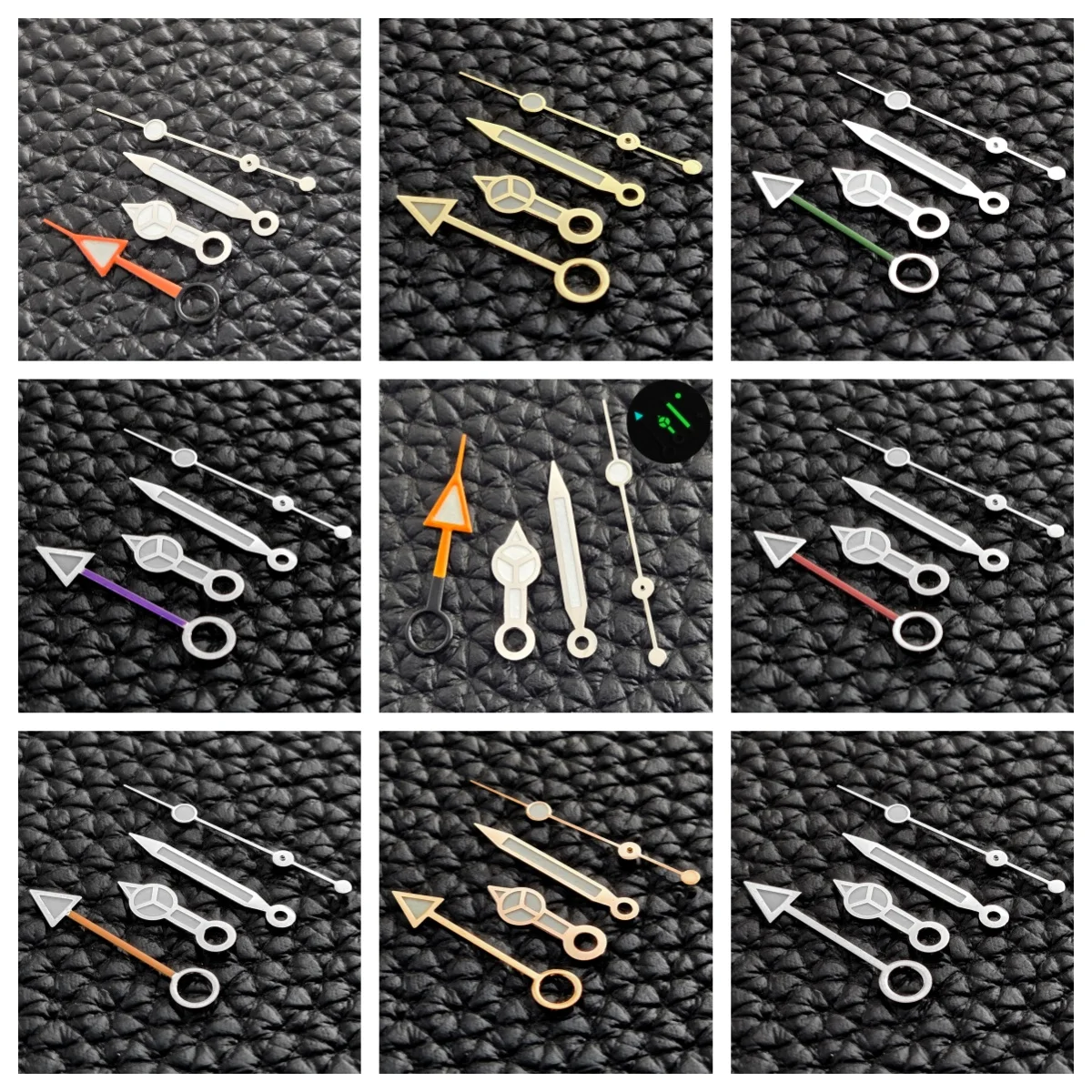 NH34 Luminous GMT NH34 Watch Hands GMT Wristwatch Needle Watches Modified Accessories 4-pin