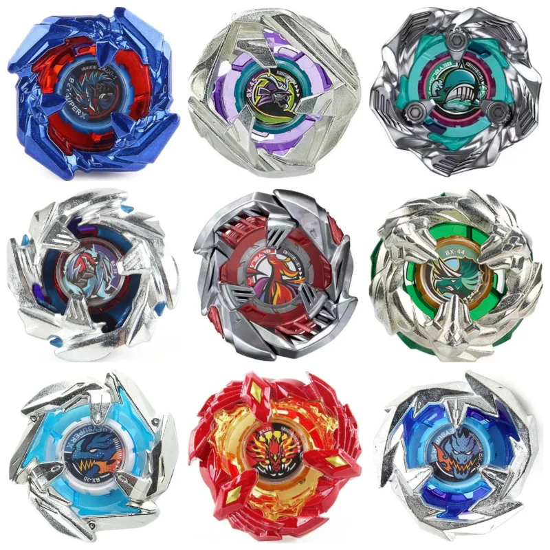 BX Series Metal Gyro with Launcher, Dual-function Rotating Toy, Arena Gift.