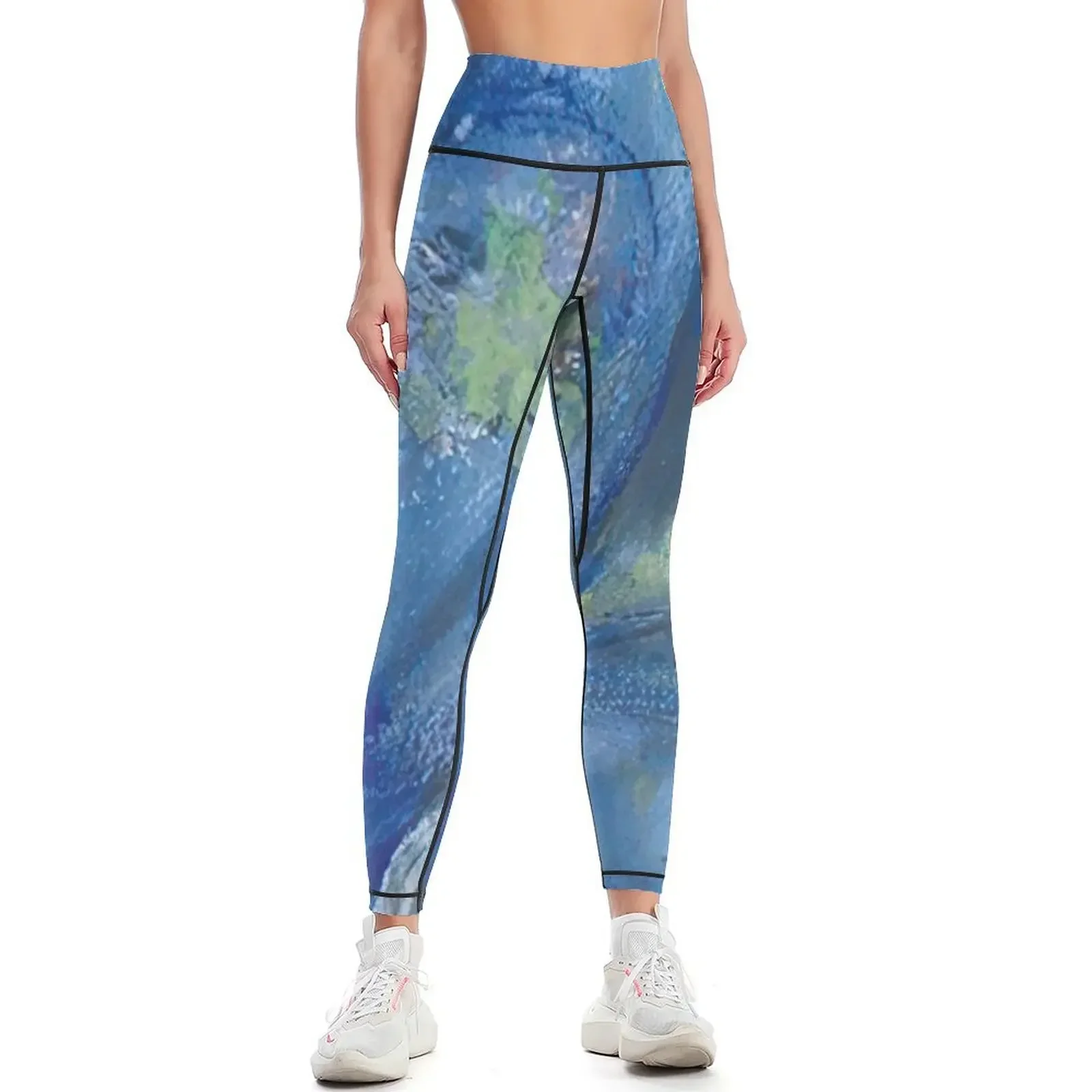 

Marc Chagall - Bird Blue People Leggings sport legging Women's fitness sports for push up fitness set gym Womens Leggings