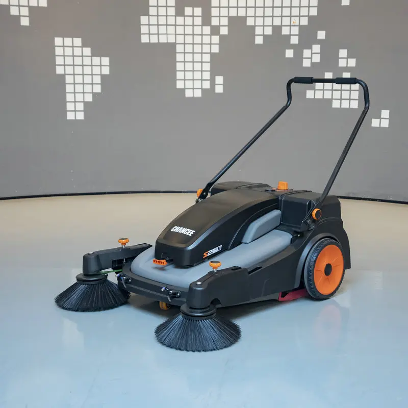 Commercial Portable Automatic Floor Cleaning Machine Road Sweeper