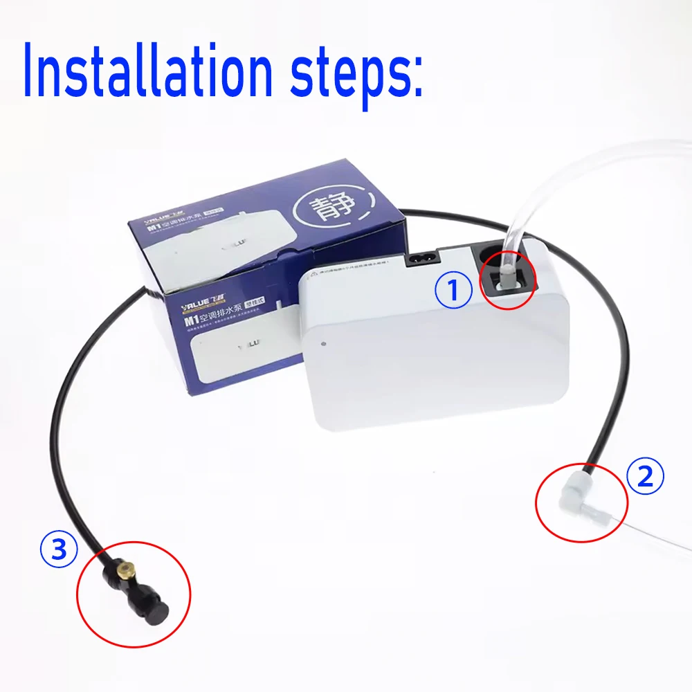 VALUE 100V-240V Air Conditioning Water Automatic Ultra-quiet Condensate Pump Air Conditioner Drainage With atomization system