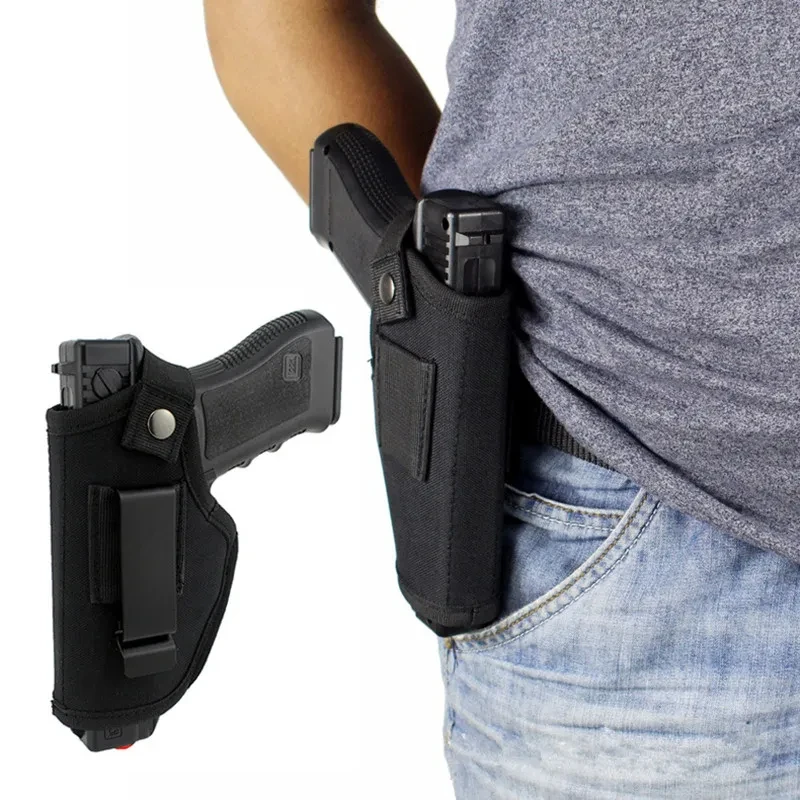 Tactical Gun Holster,Concealed Carry,Belt Clip,Left and Right Hand,IWB OWB Carry,Compact Fullsize Airsoft Pistol Adjustable