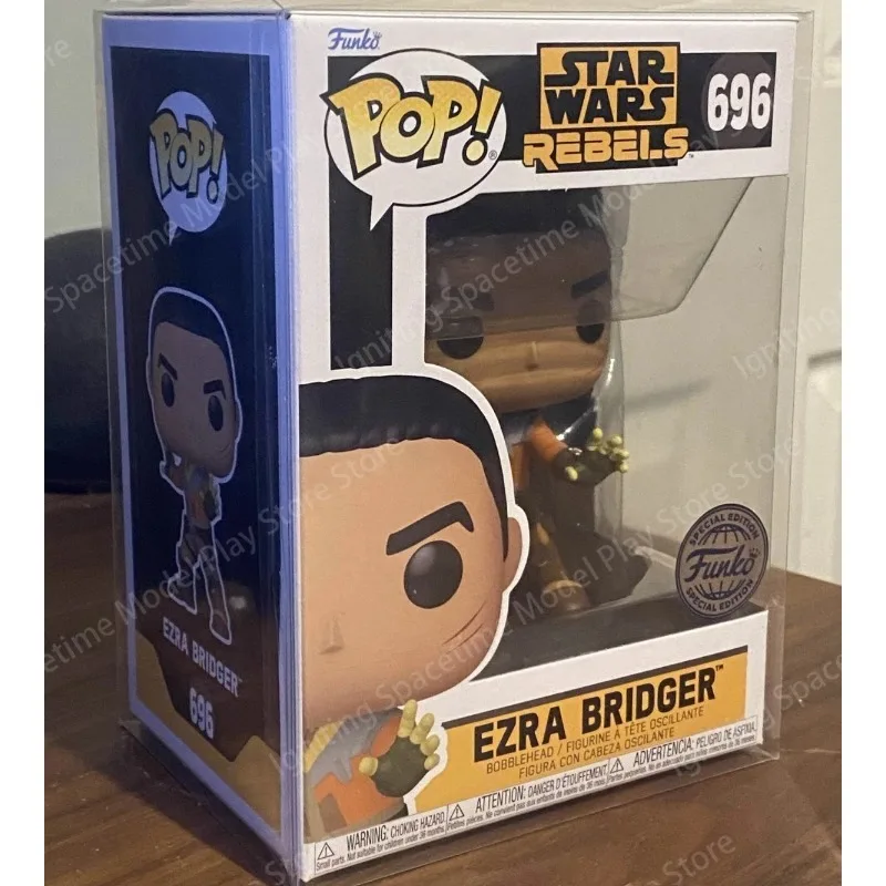Funko POP Star Wars Rebels #696 Item#77982 Ezra Bridger Force Gesture Special Edition Collectible Vinyl Bobblehead Statue Model