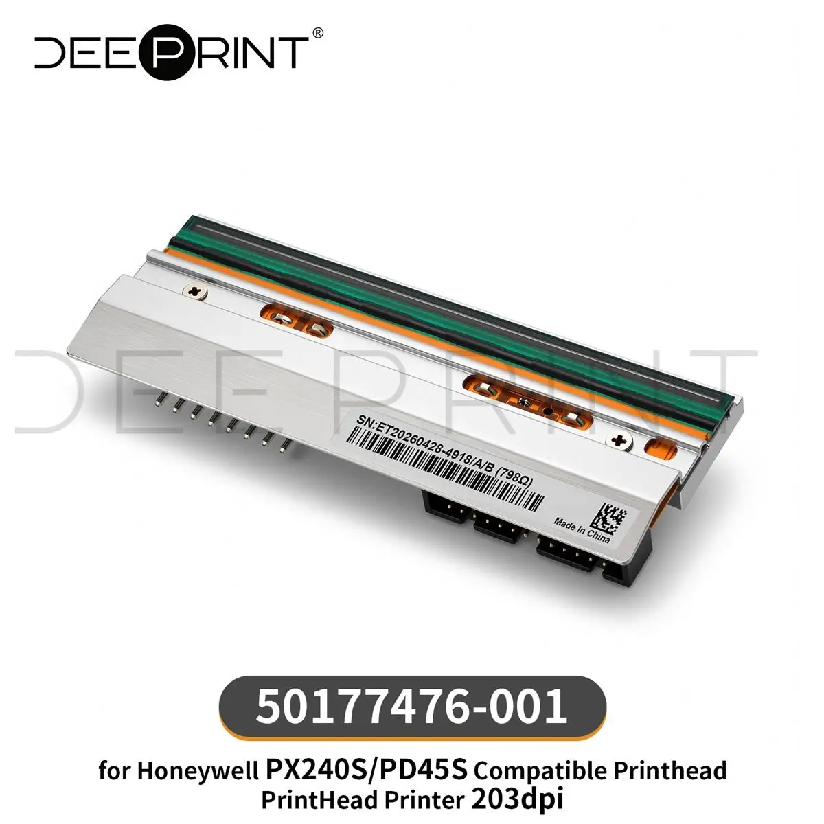 50177476-001 203DPI Thermal Printhead for Honeywell PX240S PD45S Barcode Label Printers Print Head | 3-Month Warranty