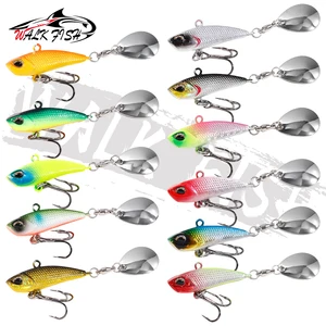 Caminhada peixe spinner isca de metal vib 7g 11g 15g 21g isca de pesca rotativa cauda vibração lantejoulas japão wobbler isca de corrico pesca 8 principais vendas isca artificial com movimentos - №4