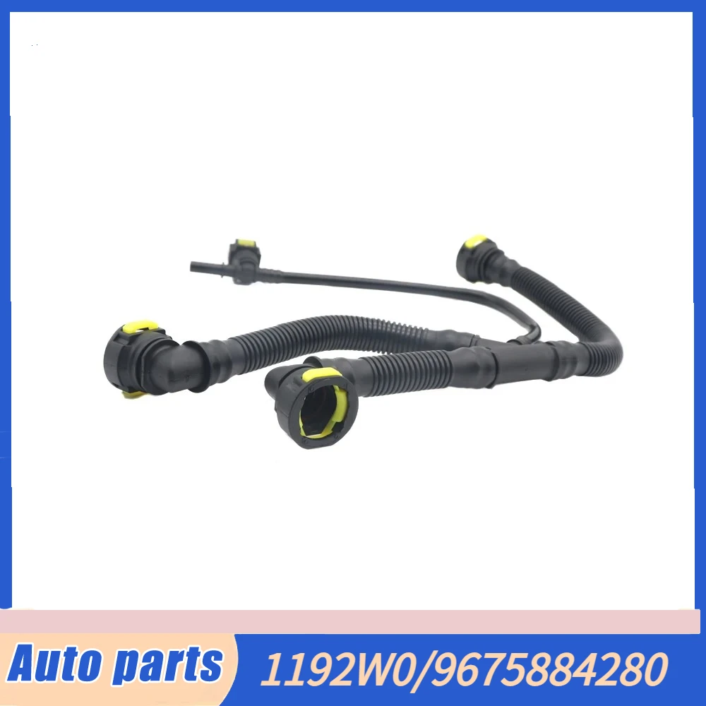 Car Crankcase Breather Tubes Vent Pipes 1192W0 9675884280 Fit for Citroen Berlingo C2 C3 C4 Xsara for Peugeot 206 207 307 308