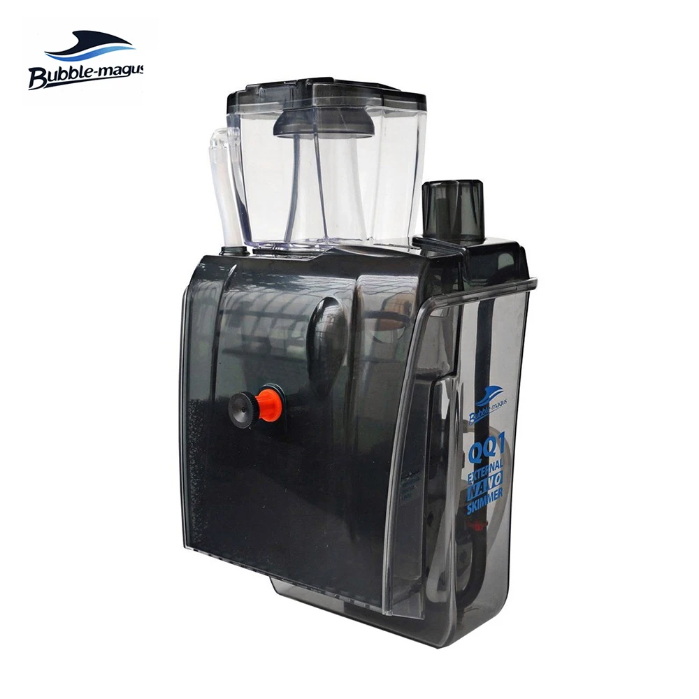 Bubble Magus External Protein Skimmer QQ1 QQ3 with Bubble Magus Pinwheel Pump for Marine Reef Aquariums