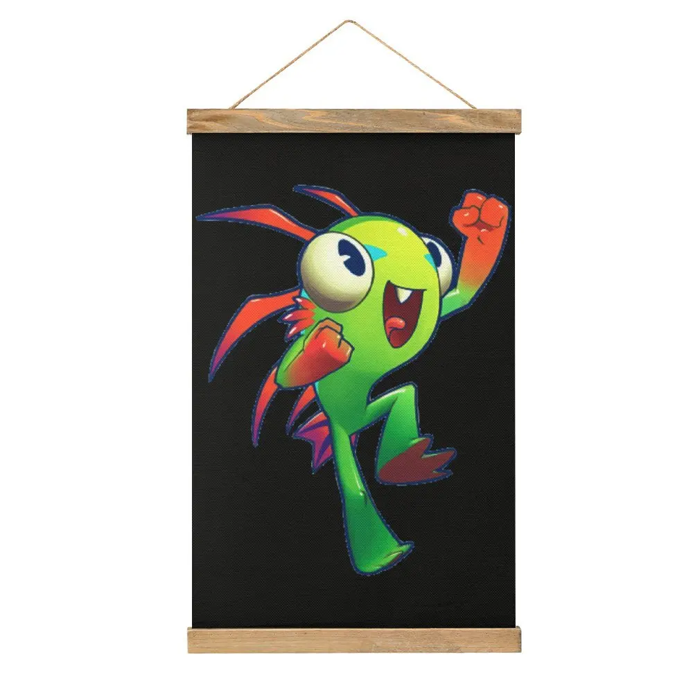 

Cute Murky Mrglghlglhlglglgl Tri Blend Canvas Hanging Picture Craft Decoration Humor Graphic Kitchen Draw Style Decorate