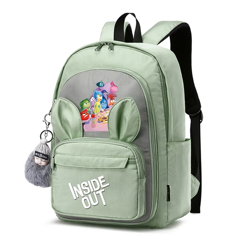 

Inside Out Children School Bags for Girls Boy Backpacks Kindergarten Cartoon Toddle Kids Book Bag Teenager Rucksack Rabbit Ears