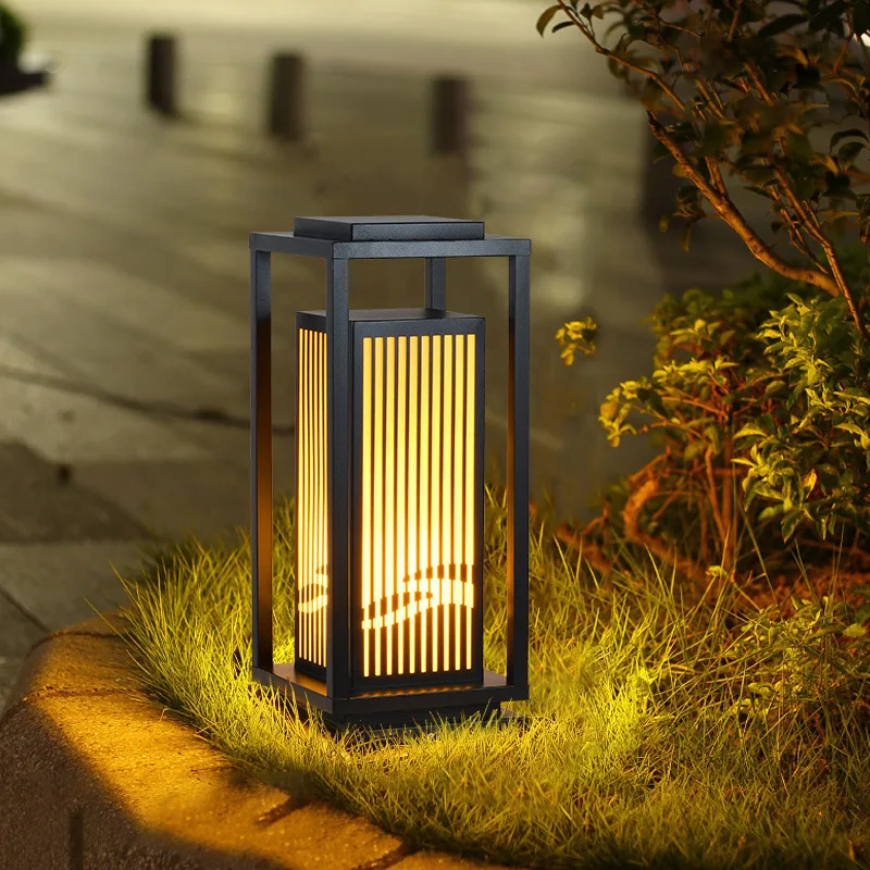 European Style Retro Lawn Lighting Garden Courtyard Outdoor Waterproof Lawn Lamp Villa Pathway Park Road Decorative Fixtures