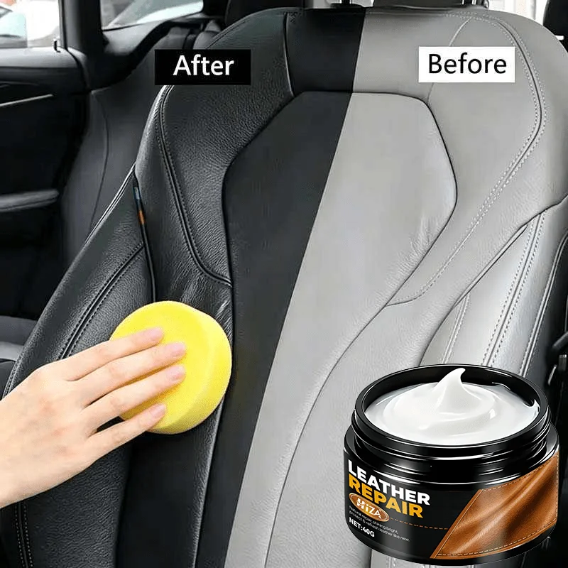 Instant Leather Revive Balm, Deep Moisturizes Dry, Stiff Leather, Sofas, Saddles, Boots, Bags & Belts, Easy Apply