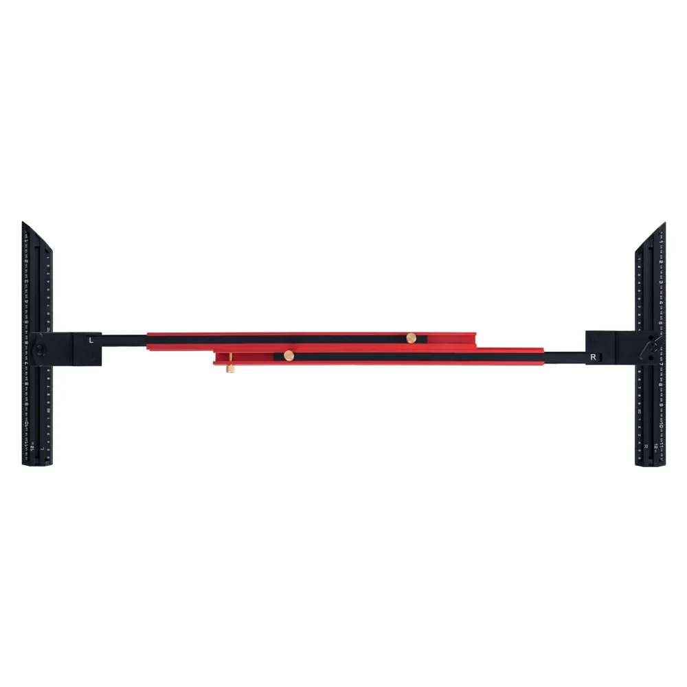 Portable Sliding Slot Staircase Measuring Ruler Staircase Renovation Tool Locking Staircase Ruler