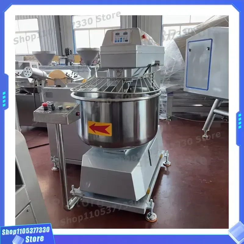 Commercial Electric Dough Mixer Automatic Vacuum Kneading Machine for Pizza Dumpling Making High Efficiency Kitchen Appliance