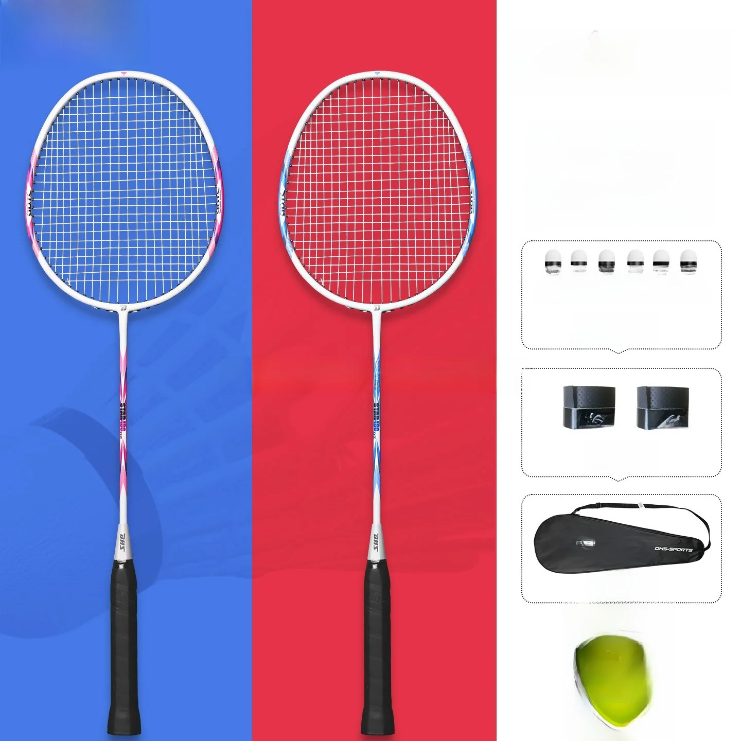 raqueta-de-badminton-de-fibra-de-carbono-red-double-happiness-ultraligera-de-aleacion-para-entrenamiento-y-entretenimiento-duradera-con-plumas-de-ave