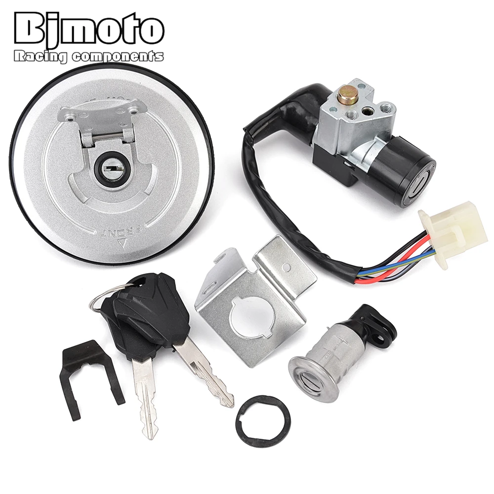 

Motorcycle Fuel Gas Cap Ignition Switch Seat Lock with Key Kit For Honda MSX125 GROM125 AC 2014-2015