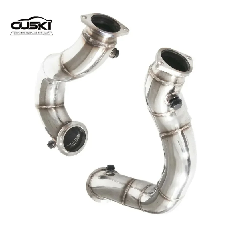 High Performance 3” Exhaust Downpipe For BMW N54 2007-2010 E90/E91/E92/E93/E82/135i/335i Stainless Steel Exhaust auto parts