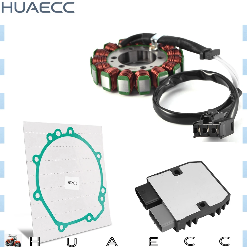 

ZX 10R For Kawasaki Ninja ZX10R ZX-10R ZX1000 ZX 1000 2006-2007 Stator Coil + Gasket + Regulator Rectifier
