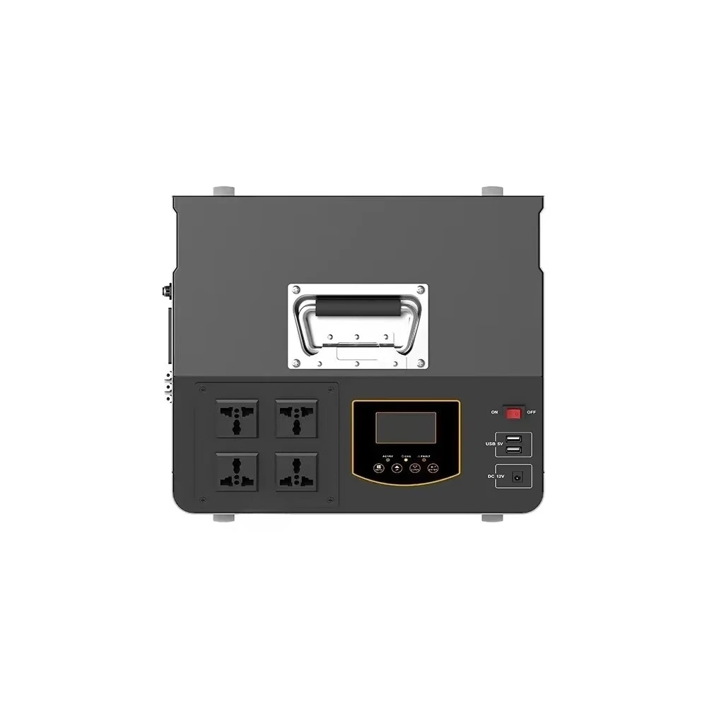Portable Power Station 3000W 3000WH, All-in-One Solar Generator with BMS