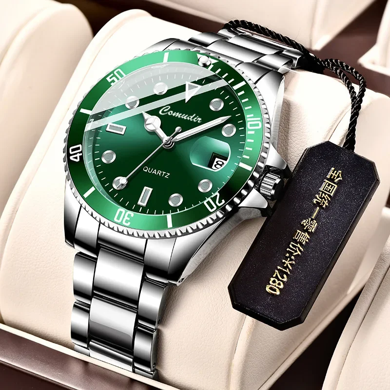 

Kamudi popular luminous green water ghost watch men's non-mechanical watch