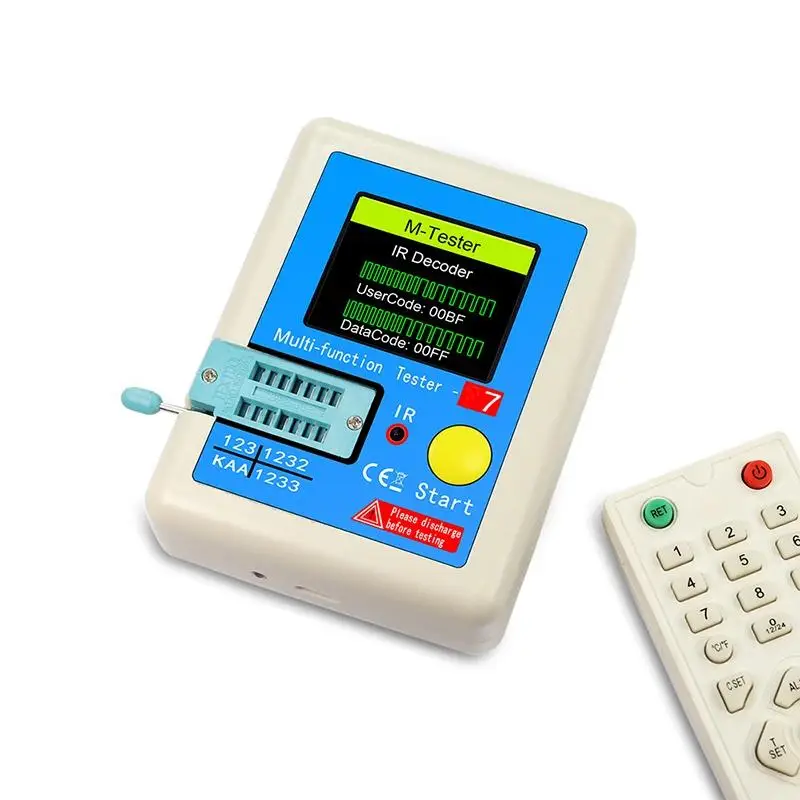 

ГОРЯЧАЯ НОВИНКА! 1 шт. TC1 TFT LCD дисплейный мультиметр-тестер для транзисторов, диодов, триодов, конденсаторов и резисторов