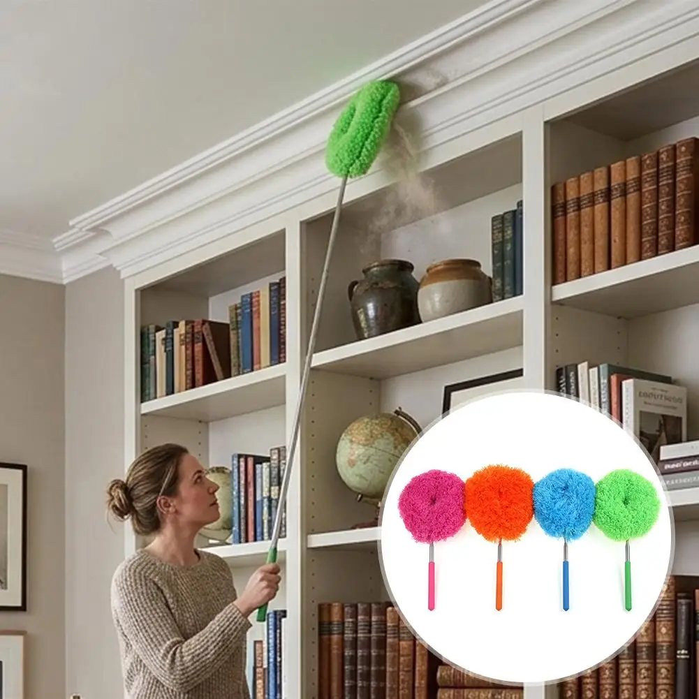 Microfiber Ceiling Fan Duster Reusable And Cleaner Brush For Effortless Cleaning Tool with telescoping pole - view 5