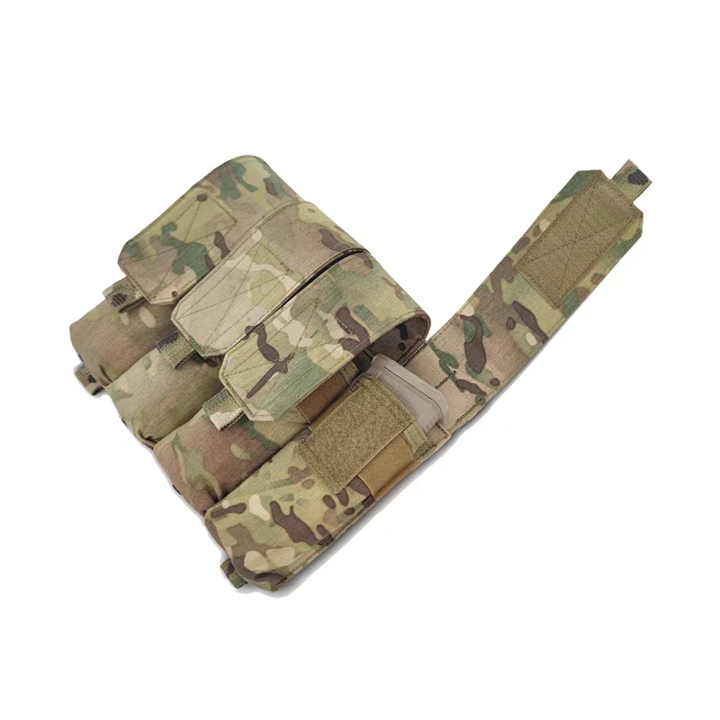 

Tactical 762 Magazine Pouch Multicam Quadruple Mag Pouch Carrier Gear Airsoft Molle Magazine Bag Storage Kit