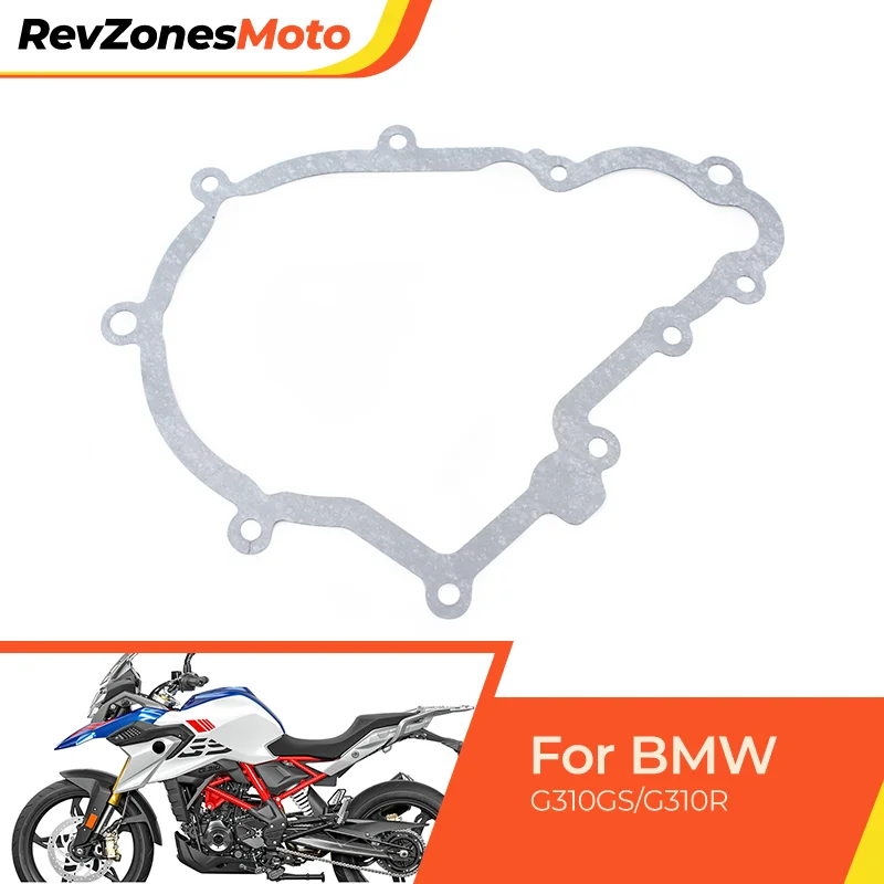 

BMW G310GS G310R 2016-2023 Motorcycle Stator Cover Gasket Rubber & Fiber Composite for Engine Oil Leak Repair